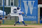 Baseball vs CGA  Wheaton College Baseball vs Coast Guard Academy during game one of the NEWMAC semi-finals playoffs. - (Photo by Keith Nordstrom) : Wheaton, baseball, NEWMAC